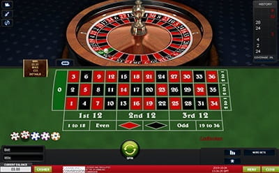 Premium European Roulette žaidimas