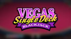 Vegas Single Deck Blackjack – Geriausia versija su viena kortų kalade